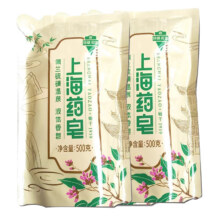 上海药皂 佩兰硫磺液体香皂 500g*2袋