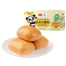 盼盼 法式小面包 早餐零食儿童点心代餐早餐软面包奶香味 1500g/箱