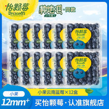 限移动端、京东百亿补贴：Driscoll's 怡颗莓 云南当季蓝莓 国产 新鲜蓝莓 送礼 生鲜水果 云南当季125g*12盒（12mm+）