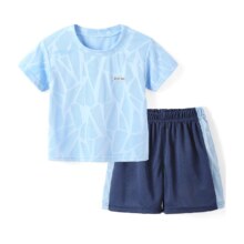 88VIP:舒贝怡 儿童速干运动服套装夏季