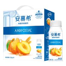 安慕希 风味酸奶黄桃燕麦味200g*10盒