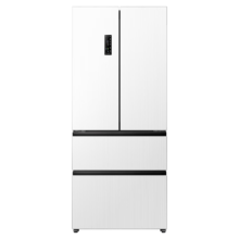 PLUS会员：Ronshen 容声 BCD-518WD15MPA 超薄嵌入 法式四门冰箱 白色