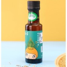 窝小芽有机亚麻籽油味油食用油热炒营养辅食原料凉拌油100ml