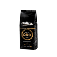 拉瓦萨（LAVAZZA）意大利进口ORO醇黑欧罗金咖啡豆 250g 26年2月效期