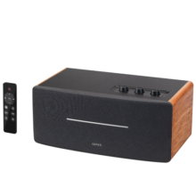 漫步者（EDIFIER）D12 2.0声道 一体式桌面立体声音响音箱 木质电脑音响 蓝牙音箱