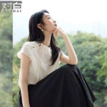 11日10点：对白 国风女式短袖立领衬衫