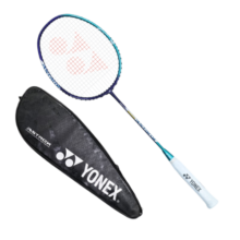 YONEX 尤尼克斯羽毛球拍yy超轻全碳素AX天斧进攻型训练比赛单拍 天斧9000S进攻拍 藏青/青绿 5U 已穿线