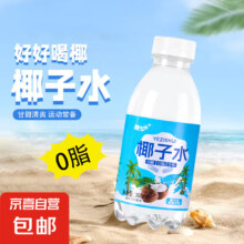 【新品】椰子水风味饮料趣小馋椰子汁饮品低脂夏季特价瓶装整箱 趣小馋360ml椰子水*6瓶