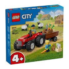 乐高 LEGO 城市系列 60461 红色农用拖拉机