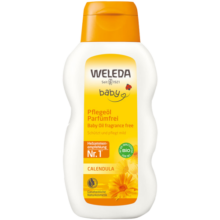 维蕾德(WELEDA)金盏花婴幼儿抚触按摩油 无香型 护肤油200ml