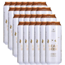 Harboe 豪铂熊 德国进口 5°小麦白啤酒 500ml*24罐