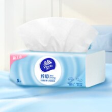 22日0点：维达抽纸 倍韧系列  3层90抽*5包