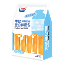 光明牛奶蛋白棒面包 270g/袋 *2件