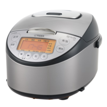 虎牌（TIGER）日本进口IH智能预约土锅涂层电饭煲家用JKT-D10C/D18C 黑色 5L
