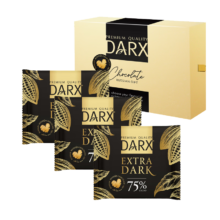 PLUS会员：DARX 75% 黑巧克力210g *2件