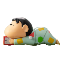 52TOYS 蜡笔小新动感新生活发条可动盲盒潮玩手办玩具整盒4只生日礼物