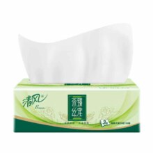 清风 茶臻丝宠抽纸  110抽*4包