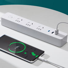 公牛 小白系列 GNV-UU4203 快充插排 三位五孔+3USB+Type-c 白色