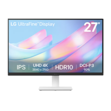 政府补贴，plus:LG 27英寸 4K超清 IPS HDR10 1000:1对比度 阅读模式 智能节能 可壁挂 办公显示屏27US500