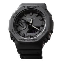卡西欧（CASIO）手表男G-SHOCK八角农家橡树黑武士学生电子男女表GA-2100-1A1