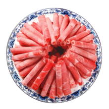 民维大牧汗国产精制原切羊肉片540g 火锅食材烧烤涮肉羊肉卷  羊肉生鲜