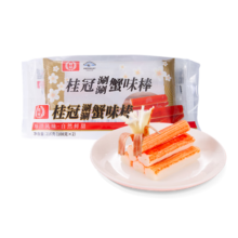 桂冠 涮涮蟹味棒 216g 低脂轻食 蟹棒蟹柳 火锅食材配菜 关东煮麻辣烫