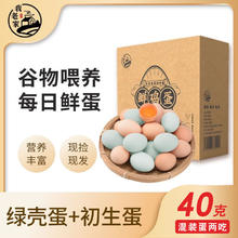百亿补贴：我老家 农家散养谷物蛋乌鸡蛋绿壳蛋混合装 20-50枚