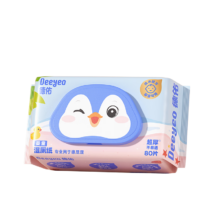 PLUS会员：德佑 婴童湿厕纸 80片