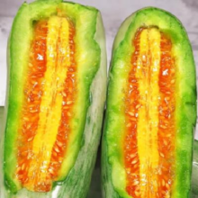 18号18点：闽农语果 山东头茬羊角蜜甜瓜 5斤 单果200g+ 净重4.5斤
