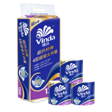 维达卷纸 蓝色经典卷纸 4层130克10卷