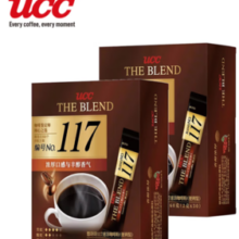 UCC 117纯黑咖啡粉 速溶冻117*30条*2盒