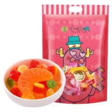 徐福记软糖橡皮糖水果果汁糖榴莲糖儿童休闲零食结婚喜糖官方正品