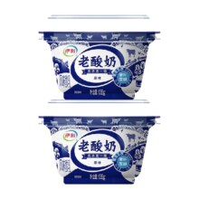 88vip：伊利 老酸奶风味发酵乳 138g*12杯装