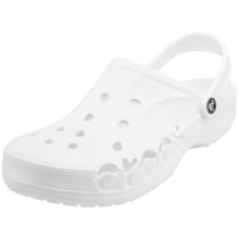 crocs卡骆驰洞洞鞋贝雅男鞋女鞋轻便耐磨一脚蹬拖鞋休闲鞋|10126 白-100 37 /38(230mm)