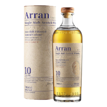 PLUS会员：艾伦（Arran）10年 苏格兰单一麦芽威士忌 700ml 46度 进口洋酒