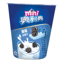 奥利奥亿滋mini夹心饼干休闲儿童零食下午茶网红小吃 mini原味55g