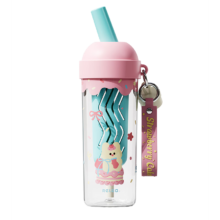 plus会员、需首单：RELEA 物生物 吸管水杯茶水分离塑料杯 650ml19.27元
