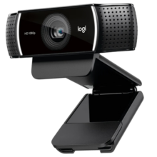 罗技（Logitech）C922 高清网络摄像头 直播会议网课摄像头 视频通话 电脑笔记本家用摄像头 1080P 带麦克风
