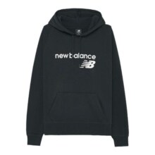 New Balance NB奥莱正品女款卫衣连帽长袖logo运动休闲加绒套头衫86.1元