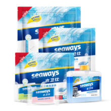 水卫仕（seaways）洗碗机专用洗碗块72块 多效合一洗碗机洗涤剂洗碗粉洗碗盐小型机