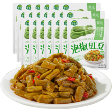吉香居 泡椒豇豆25g酸豆角酸豇豆下饭菜咸菜泡菜配粥小包 25g*20袋