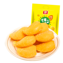 雅客 芒果味软糖喜糖qq糖年货节日零食水果儿童糖果500g（约50颗糖）