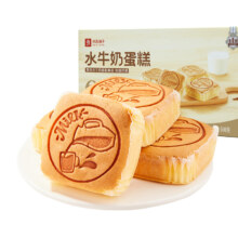 再降价：良品铺子 水牛奶蛋糕500克