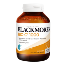 澳佳宝Blackmores 维生素C超高浓度1000mg150粒 提高抵抗力  澳洲进口