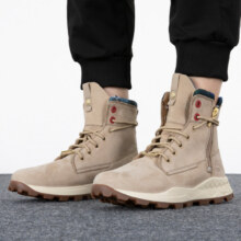 Timberland添柏岚男鞋休闲鞋秋冬款户外踢不烂大黄靴低帮牛皮马丁靴A1P3L231 A1P3L231/小麦色/偏大半码 41.5