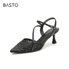 BASTO 女士新中式凉鞋 RRJ6EBH4