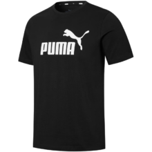 PLUS会员：PUMA 彪马 短袖T恤男子休闲印花圆领上衣ESS LOGO TEE 845575 S