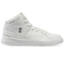 On昂跑×费德勒合作款 THE ROGER Clubhouse Mid 女款中帮休闲板鞋 All White 纯白 39