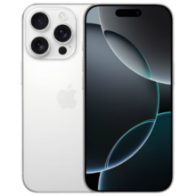 Apple/苹果 iPhone 16 Pro 128GB 白色钛金属 支持移动联通电信5G 手机【返移动话费券】6999元 (月销1w+)