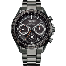 西铁城（CITIZEN）手表光动能舒博™钛卫星对时男表时尚休闲送男友 CC4014-62E